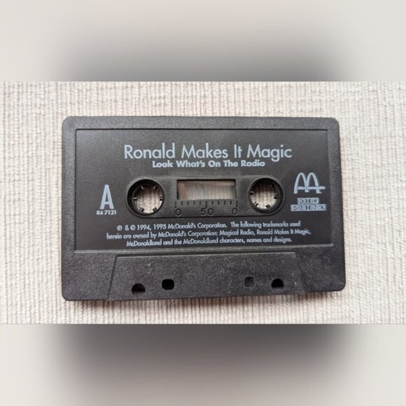 Vintage McDonalds Ronald Makes It Magic Cassette Tape - Picture 1 of 2